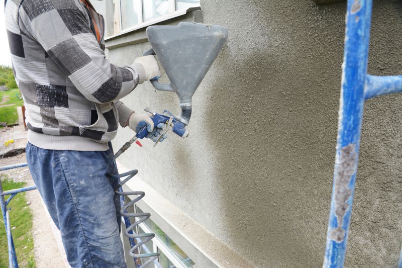 Applying Stucco Coating